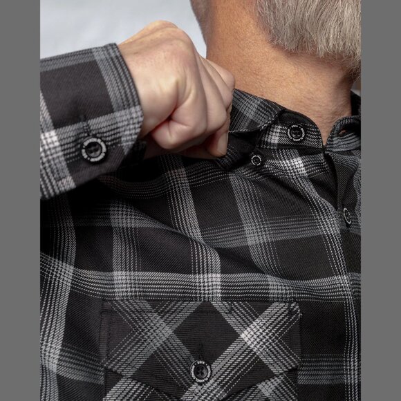 DIXXON FLANNEL x KISS DRESSED TO KILL Flannel Shirt Collab - Men's XL - Picture 10 of 11